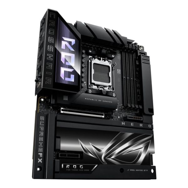 ASUS ROG CROSSHAIR X870E HERO BTF AMD X870E Socket AM5 ATX (90MB1MX0-M0EAY0)  ASUS ROG CROSSHAIR X870E HERO BTF AMD X870E Socket AM5 ATX (90MB1MX0-M0EAY0)