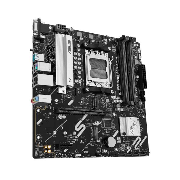 ASUS PRIME A620AM-A-CSM AMD A620A Socket AM5 micro ATX (90MB1MY0-M0EAYC)  ASUS PRIME A620AM-A-CSM AMD A620A Socket AM5 micro ATX (90MB1MY0-M0EAYC)