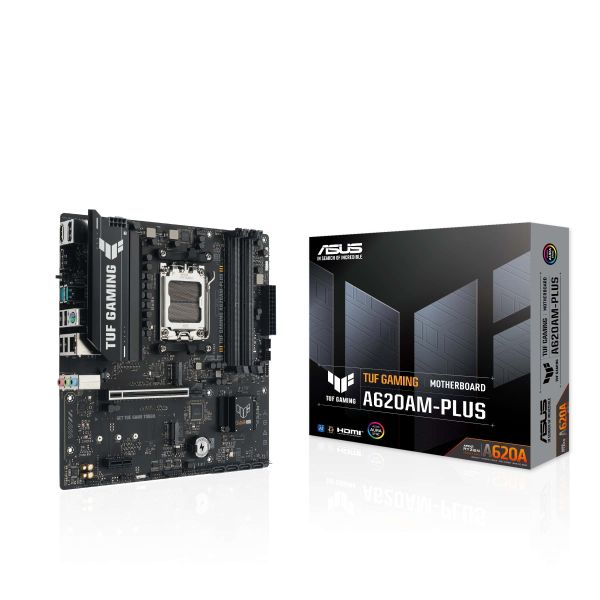 ASUS TUF GAMING A620AM-PLUS AMD A620A Socket AM5 micro ATX (90MB1N30-M0EAY0)