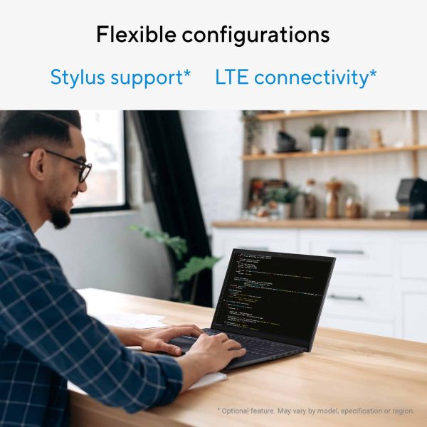 ASUS ExpertBook B3 B3604CVA-QZ1867XA Intel Core 5 120U Laptop 40,6 cm (16") WQXGA 8 GB DDR5-SDRAM 256 GB SSD Wi-Fi 6E (802.11ax) Windows 11 Pro Education US International Zwart (90NX07B1-M021K0)