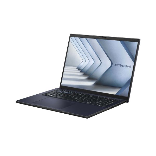 ASUS ExpertBook B3 B3604CVA-QZ1867XA Intel Core 5 120U Laptop 40,6 cm (16") WQXGA 8 GB DDR5-SDRAM 256 GB SSD Wi-Fi 6E (802.11ax) Windows 11 Pro Education US International Zwart (90NX07B1-M021K0)