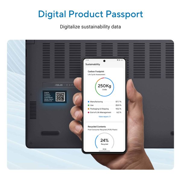 ASUS ExpertBook B5 B5405CCA-LY1150X Intel Core Ultra 5 225H Laptop 35,6 cm (14") WUXGA 32 GB DDR5-SDRAM 512 GB SSD Wi-Fi 7 (802.11be) Windows 11 Pro US International Zwart (90NX08I1-M01EP0)