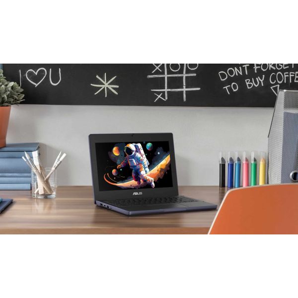 ASUS Chromebook CR11 CR1104CTA-N00154 Intel® N N150 29,5 cm (11.6") HD 4 GB LPDDR5-SDRAM 64 GB eMMC Wi-Fi 6 (802.11ax) ChromeOS US International Grijs (90NX08X1-M00510)