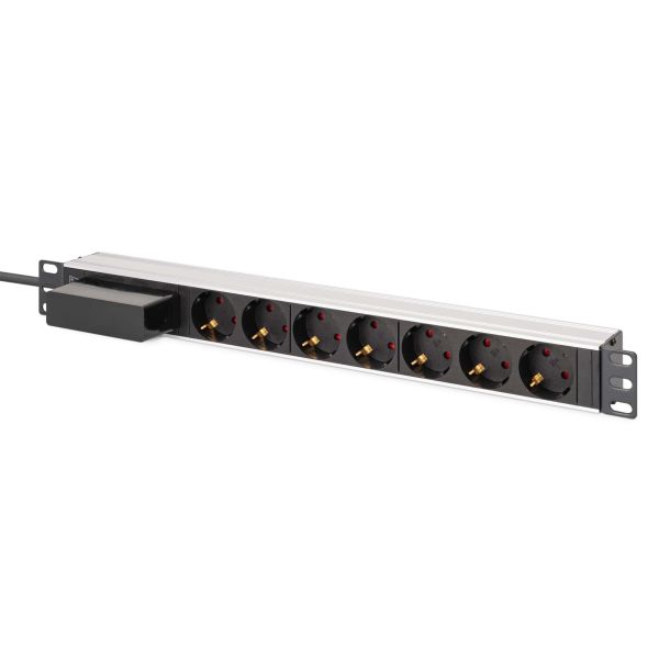 Digitus 19" PDU 7-fach Aluminium (DN-95439)