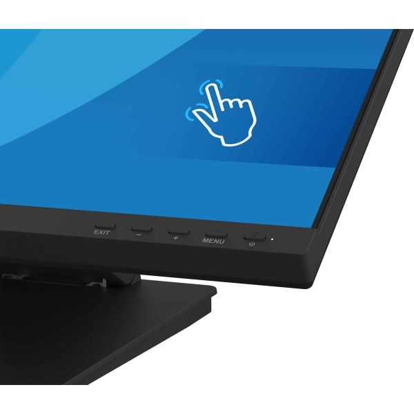 iiyama ProLite T2454MSC-B3AG computer monitor 60,5 cm (23.8") 1920 x 1080 Pixels Full HD LED Touchscreen Multi-gebruiker Zwart (T2454MSC-B3AG)