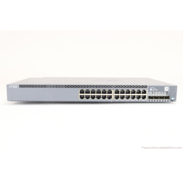 Juniper Networks EX Series EX2300-24T - Switch - L3 - managed - 24 x 10/100/1000 + 4 x Gigabit SFP / 10 Gigabit SFP+ - Desktop,  (EX2300-24T)