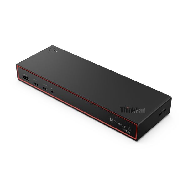 Lenovo ThinkPad Thunderbolt 5 Smart Dock 7500 Bedraad Zwart (40BA0265EU)  Lenovo ThinkPad Thunderbolt 5 Smart Dock 7500 Bedraad Zwart (40BA0265EU)
