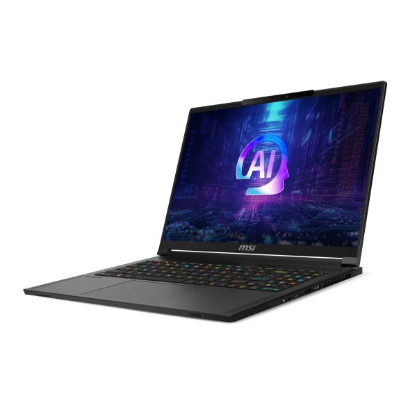 MSI Stealth A16 AI+ A3HWFG-002NL Copilot+ PC AMD Ryzen AI 7 350 Laptop 40,6 cm (16") Quad HD+ 32 GB DDR5-SDRAM 1 TB SSD NVIDIA GeForce RTX 5060 Wi-Fi 7 (802.11be) Windows 11 Home Zwart (9S7-15FM35-002)
