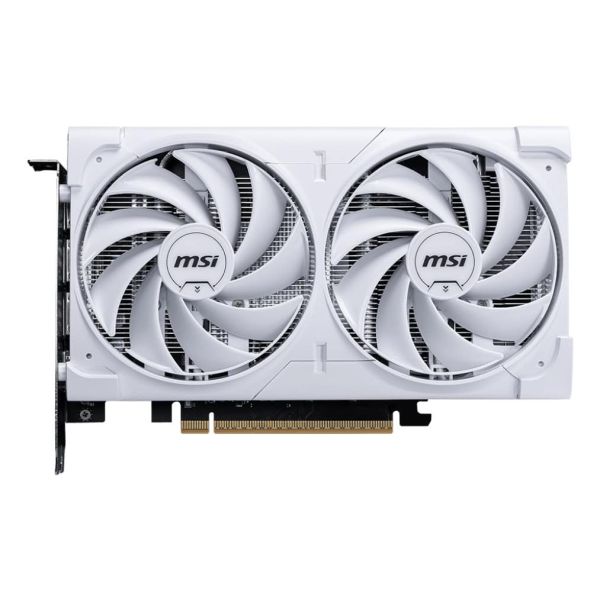 MSI GeForce RTX 5060 8G VENTUS 2X OC WHITE NVIDIA 8 GB GDDR7 (GEFORCE RTX 5060 8G VENTUS 2X OC WHITE) MSI GeForce RTX 5060 8G VENTUS 2X OC WHITE NVIDIA 8 GB GDDR7 (GEFORCE RTX 5060 8G VENTUS 2X OC WHITE)