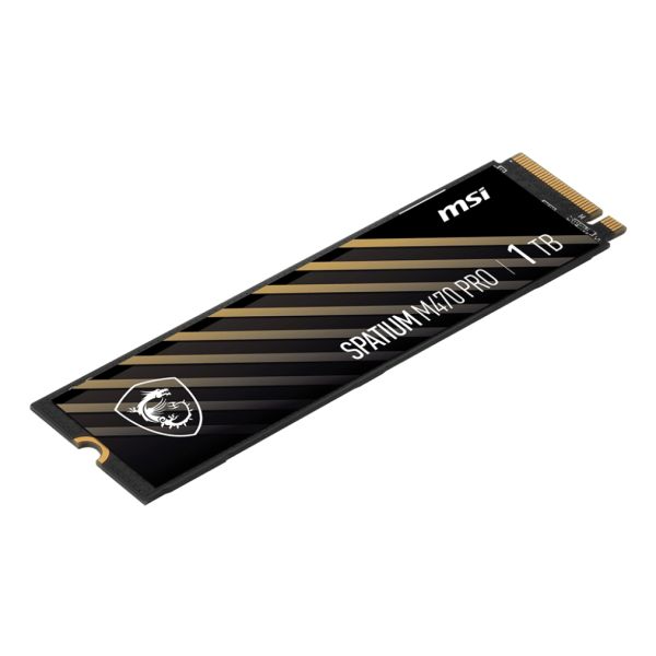 MSI Spatium M470 PRO PCIe 4.0 NVMe M.2 1TB PCI Express 4.0 3D NAND (SPATIUM M470 PRO PCIE 4.0 NVME M.2 1TB)