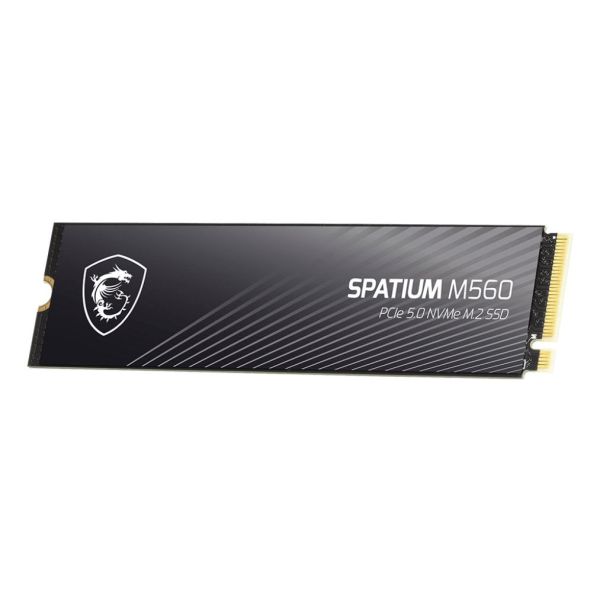 MSI Spatium M560 PCIE 5.0 NVME M.2 1TB PCI Express 5.0 3D NAND (SPATIUM M560 PCIE 5.0 NVME M.2 1TB)