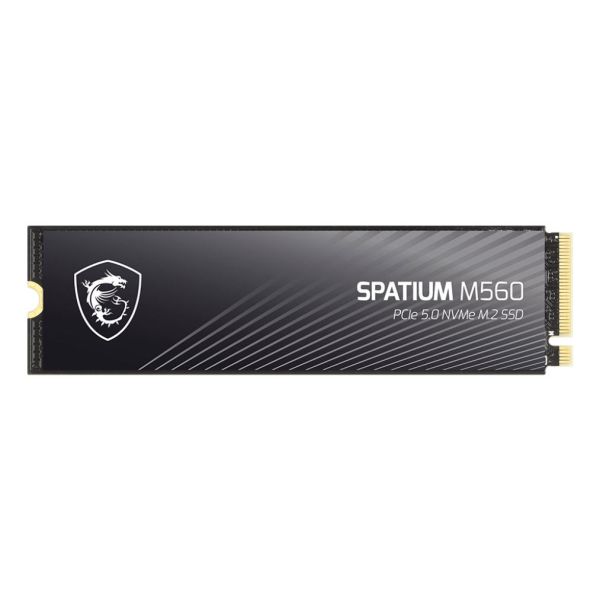MSI Spatium M560 PCIE 5.0 NVME M.2 2 TB PCI Express 5.0 3D NAND (SPATIUM M560 PCIE 5.0 NVME M.2 2TB)