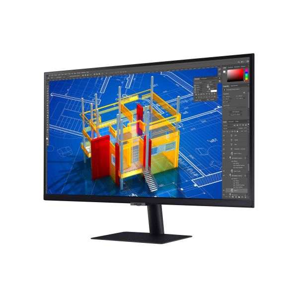 Samsung LS27A706NWU computer monitor 68,6 cm (27") 3840 x 2160 Pixels 4K Ultra HD LED Zwart (LS27A706NWUXEN)
