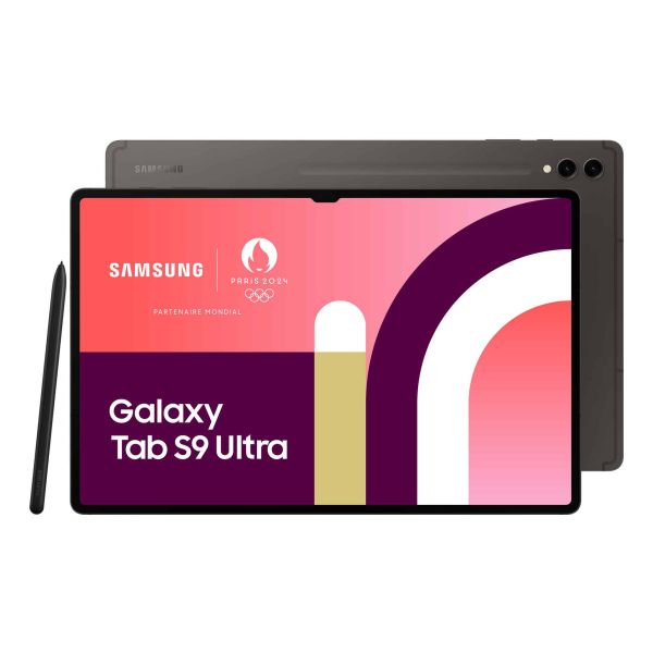 Samsung Galaxy Tab S9 Ultra SM-X910N Qualcomm Snapdragon 512 GB 37,1 cm (14.6") 12 GB Wi-Fi 6 (802.11ax) Android 13 Grafiet (SM-X910NZAEEUB)