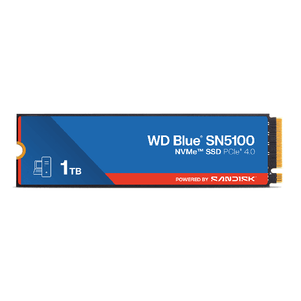 SanDisk WD Blue SN5100 1TB NVMe SSD PCIe (WDS100T5B1E-00CPE0)