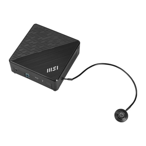 MSI Cubi N ADL-039BDE 0.66L sized PC Zwart N100 Intel SoC 0,8 GHz (936-B0A911-039)