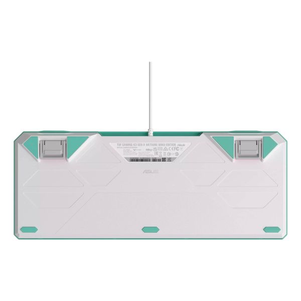 ASUS TUF Gaming K3 Gen II Hatsune Miku Edition toetsenbord Gamen USB Meerkleurig (90MP0460-BKUA30)
