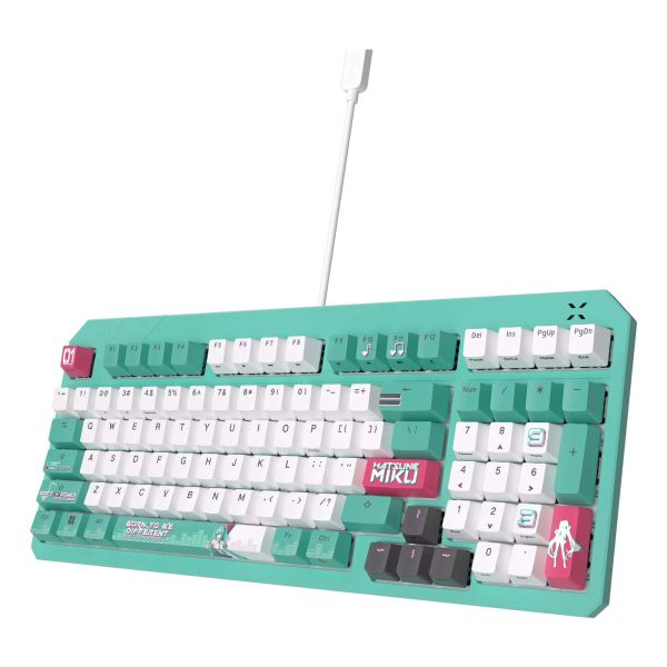 ASUS TUF Gaming K3 Gen II Hatsune Miku Edition toetsenbord Gamen USB Meerkleurig (90MP0460-BKUA30)