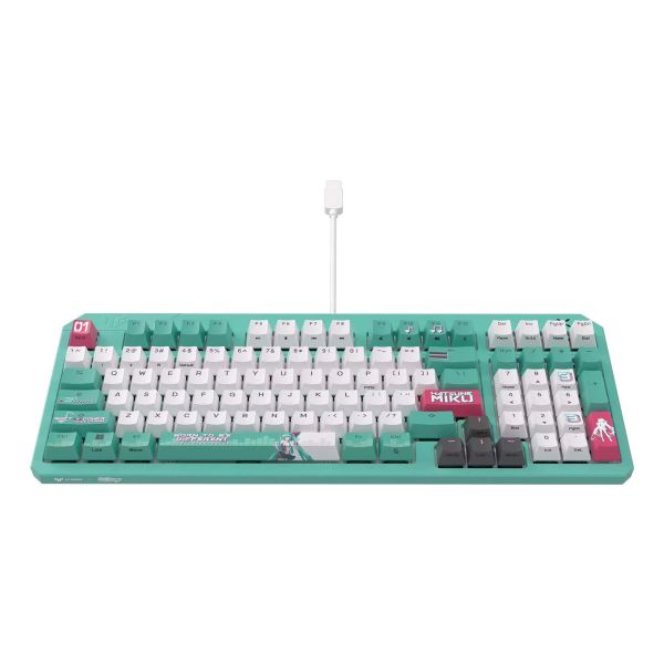 ASUS TUF Gaming K3 Gen II Hatsune Miku Edition toetsenbord Gamen USB Meerkleurig (90MP0460-BKUA30)