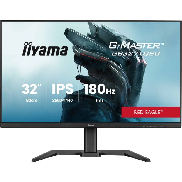 iiyama GB3271QSU-B2 computer monitor 81,3 cm (32") 1440 x 2560 Pixels Quad HD LED Zwart (GB3271QSU-B2)