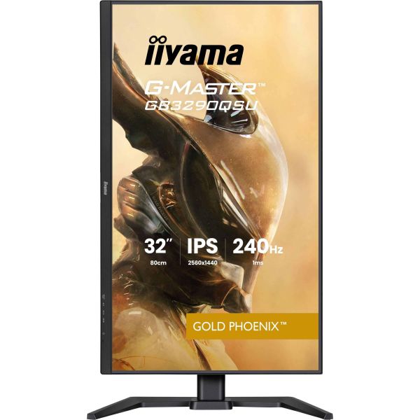 iiyama G-MASTER GB3290QSU-B1 computer monitor 80 cm (31.5") 2560 x 1440 Pixels 2K Ultra HD LED Zwart (GB3290QSU-B1)