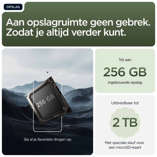Motorola moto g56 5G 17,1 cm (6.72") Hybride Dual SIM Android 15 USB Type-C 8 GB 256 GB 5200 mAh Groen (PB7Y0062IT)