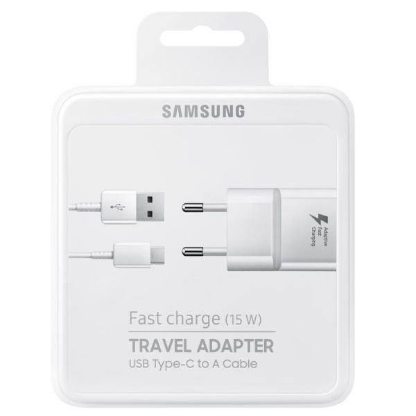 Samsung EP-TA20 Universeel Wit USB Binnen (EP-TA20EWECGWW)