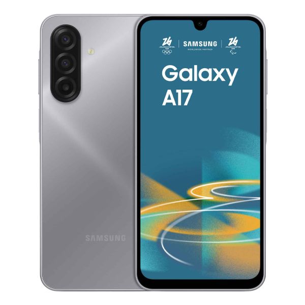 Samsung Galaxy A17 17 cm (6.7") Hybride Dual SIM 4G USB Type-C 4 GB 128 GB 5000 mAh Grijs (SM-A175FZABEUE)