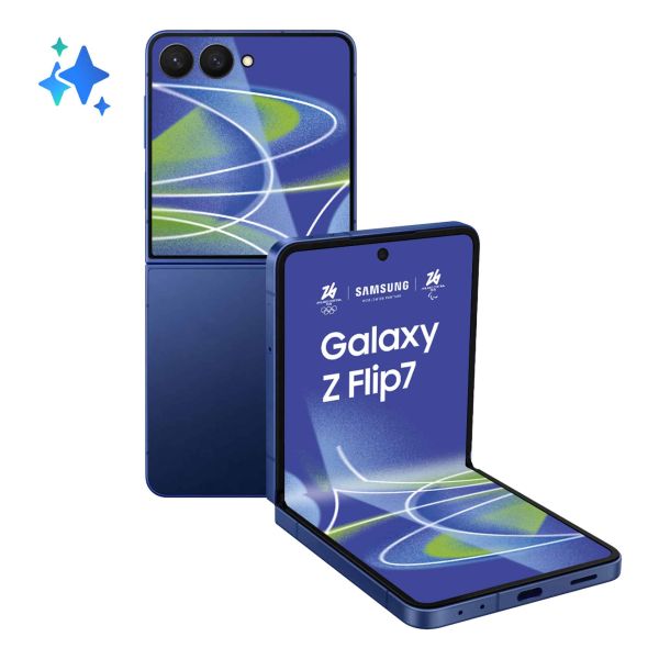 Samsung Galaxy Z Flip7 17,3 cm (6.8") 5G 12 GB 512 GB 4300 mAh Blauw (SM-F766BDBHEUE)
