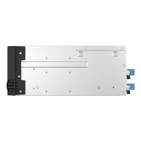 QNAP TS-H1655XEU-RP Opslagserver Rack (3U) Intel Atom® C5125 8 GB DDR4 0 TB QuTS hero Zwart, Grijs (TS-H1655XEU-RP-8G)