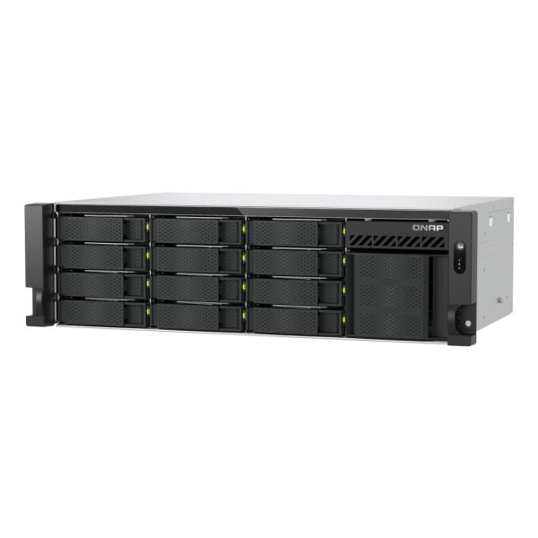 QNAP TS-H1655XEU-RP Opslagserver Rack (3U) Intel Atom® C5125 8 GB DDR4 0 TB QuTS hero Zwart, Grijs (TS-H1655XEU-RP-8G) QNAP TS-H1655XEU-RP Opslagserver Rack (3U) Intel Atom® C5125 8 GB DDR4 0 TB QuTS hero Zwart, Grijs (TS-H1655XEU-RP-8G)