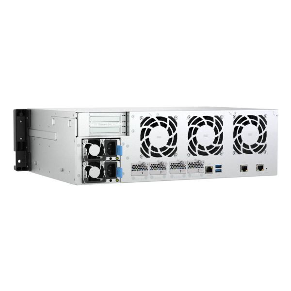 QNAP TS-H1655XEU-RP Opslagserver Rack (3U) Intel Atom® C5125 8 GB DDR4 0 TB QuTS hero Zwart, Grijs (TS-H1655XEU-RP-8G) QNAP TS-H1655XEU-RP Opslagserver Rack (3U) Intel Atom® C5125 8 GB DDR4 0 TB QuTS hero Zwart, Grijs (TS-H1655XEU-RP-8G)