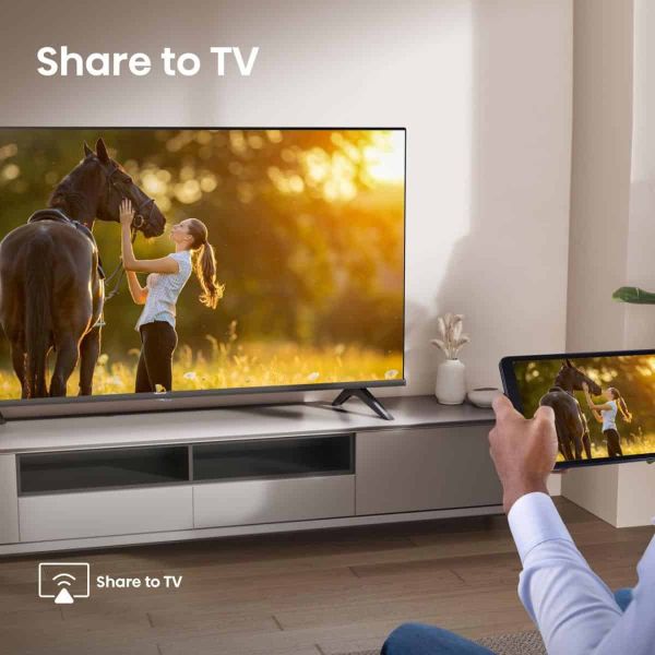 Hisense 40A4Q 101,6 cm (40") Full HD Smart TV Wifi Zwart 200 cd/m² (20016099)