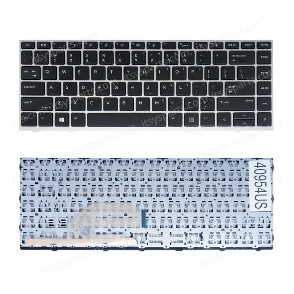 HP 640 G4/G5 Keyboard no PS, no, BL, (US Int) (L09547-131)