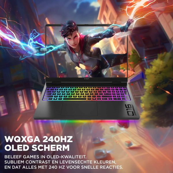 HP OMEN MAX B98R4EA#ABH laptop Intel Core Ultra 9 275HX 40,6 cm (16") WQXGA 32 GB DDR5-SDRAM 1 TB SSD NVIDIA GeForce RTX 5080 Wi-Fi 7 (802.11be) Windows 11 Home AI PC Zwart (B98R4EA#ABH)  HP OMEN MAX B98R4EA#ABH laptop Intel Core Ultra 9 275HX 40,6 cm (16") WQXGA 32 GB DDR5-SDRAM 1 TB SSD NVIDIA GeForce RTX 5080 Wi-Fi 7 (802.11be) Windows 11 Home AI PC Zwart (B98R4EA#ABH)