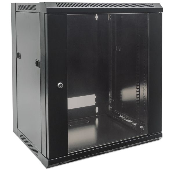 Intellinet 19" netwerkkast wand (standaard), 15U, 450 mm diep, zwart, bouwpakket, max. 60 kg, bruikbare diepte 260–350 mm, metalen & glazen deur, afneembare zijpanelen, montagemateriaal niet inbegrepen (711937) Intellinet 19" netwerkkast wand (standaard), 15U, 450 mm diep, zwart, bouwpakket, max. 60 kg, bruikbare diepte 260–350 mm, metalen & glazen deur, afneembare zijpanelen, montagemateriaal niet inbegrepen (711937)