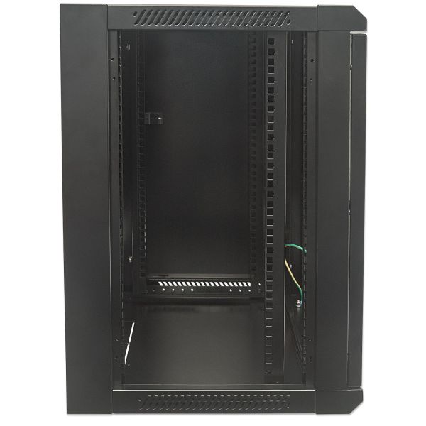 Intellinet 19" netwerkkast wand (standaard), 15U, 450 mm diep, zwart, bouwpakket, max. 60 kg, bruikbare diepte 260–350 mm, metalen & glazen deur, afneembare zijpanelen, montagemateriaal niet inbegrepen (711937) Intellinet 19" netwerkkast wand (standaard), 15U, 450 mm diep, zwart, bouwpakket, max. 60 kg, bruikbare diepte 260–350 mm, metalen & glazen deur, afneembare zijpanelen, montagemateriaal niet inbegrepen (711937)
