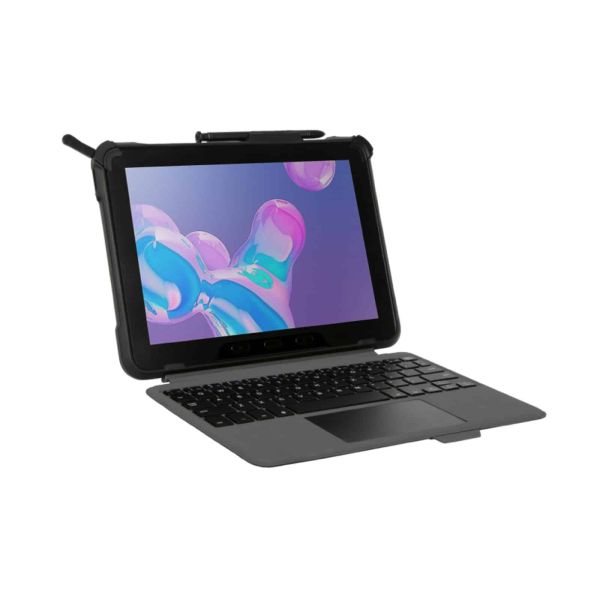 Samsung GP-JKT636TGBBW toetsenbord voor mobiel apparaat QWERTY Amerikaans Engels Zwart (GP-JKT636TGBBW)