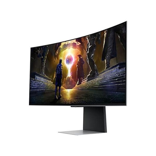 Samsung LS34DG850SUXDU computer monitor 86,4 cm (34") 3440 x 1440 Pixels UltraWide Quad HD OLED Zilver (LS34DG850SUXDU) Samsung LS34DG850SUXDU computer monitor 86,4 cm (34") 3440 x 1440 Pixels UltraWide Quad HD OLED Zilver (LS34DG850SUXDU)