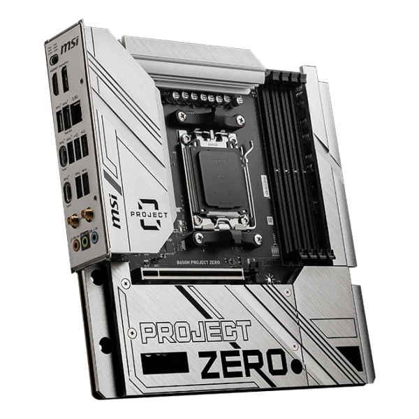 MSI B650M PROJECT ZERO moederbord AMD B650 Socket AM5 micro ATX (B650M PROJECT ZERO)