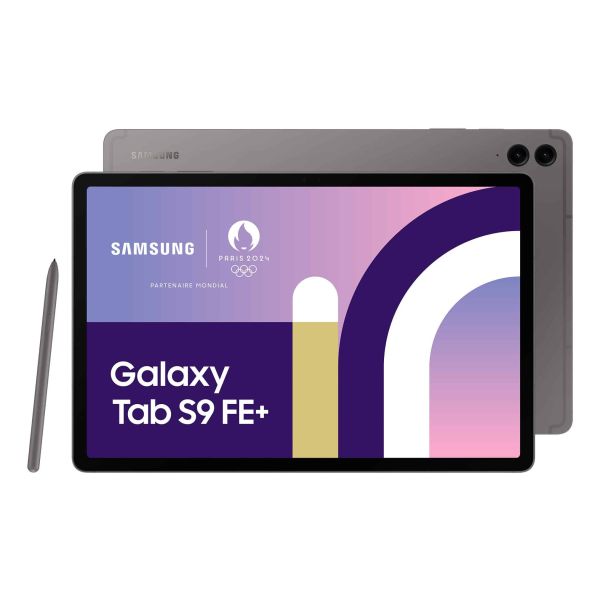 Samsung Galaxy Tab S9 FE+ S9 FE+ Samsung Exynos 256 GB 31,5 cm (12.4") 12 GB Wi-Fi 6 (802.11ax) Android 13 Grijs (SM-X610NZAEEUB) Samsung Galaxy Tab S9 FE+ S9 FE+ Samsung Exynos 256 GB 31,5 cm (12.4") 12 GB Wi-Fi 6 (802.11ax) Android 13 Grijs (SM-X610NZAEEUB)
