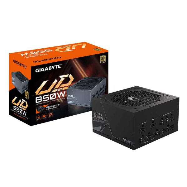 GIGABYTE GP-UD850GM PG5 power supply unit 850 W 20+4 pin ATX ATX Zwart (GP-UD850GM PG5 V2)
