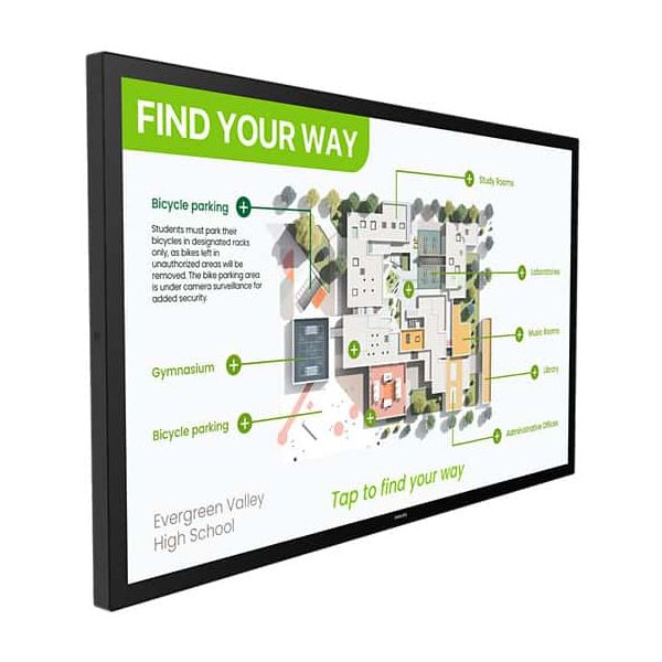 Philips 3000 series 55BDL3751T/00 beeldkrant Interactief flatscreen 138,4 cm (54.5") LCD Wifi 450 cd/m² 4K Ultra HD Zwart Touchscreen Type processor Android (55BDL3751T/00) Philips 3000 series 55BDL3751T/00 beeldkrant Interactief flatscreen 138,4 cm (54.5") LCD Wifi 450 cd/m² 4K Ultra HD Zwart Touchscreen Type processor Android (55BDL3751T/00)