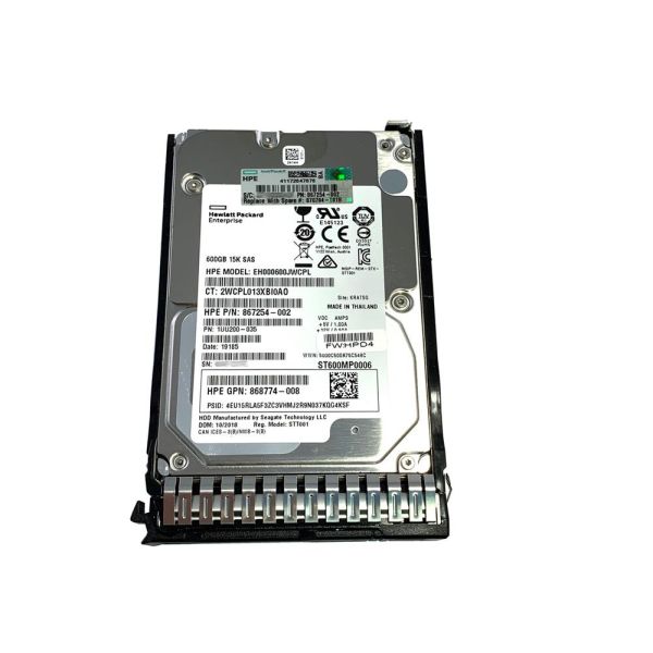 HPE 900GB SAS 12G ENTERPRISE (868774-002-RFB)