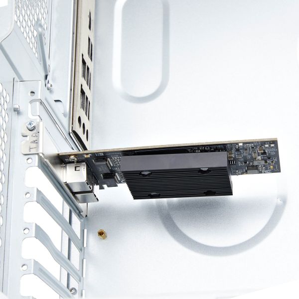 StarTech.com 2-Port PCIe 10Gb Ethernet Netwerkkaart, 10GbE Netwerk Adapter, Broadcom BCM57416 Chipset, Dual RJ45 10GBase-T/Gigabit, NIC Kaart, Windows & Linux, TAA (PR210B-NETWORK-CARD)
