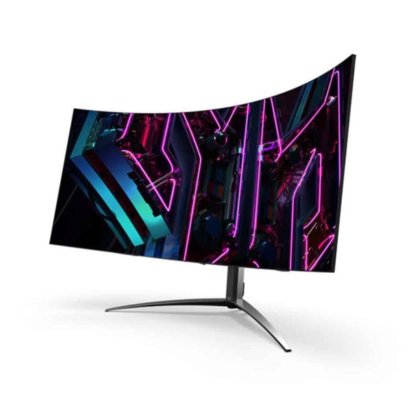 Acer Predator X45bmiiphuzx computer monitor 113 cm (44.5") 3440 x 1440 Pixels 4K Ultra HD OLED Zwart (UM.MXXEE.001)