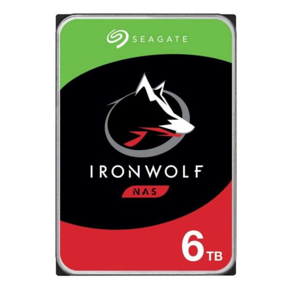 Seagate IronWolf ST6000VN001 interne harde schijf 6 TB 5400 RPM 256 MB 3.5" SATA III (ST6000VN001) Seagate IronWolf ST6000VN001 interne harde schijf 6 TB 5400 RPM 256 MB 3.5" SATA III (ST6000VN001)