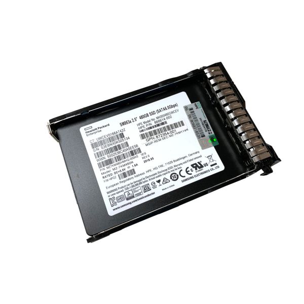 HPE 480GB SATA 6G MU SFF SC DS Reman SSD (872344R-B21)