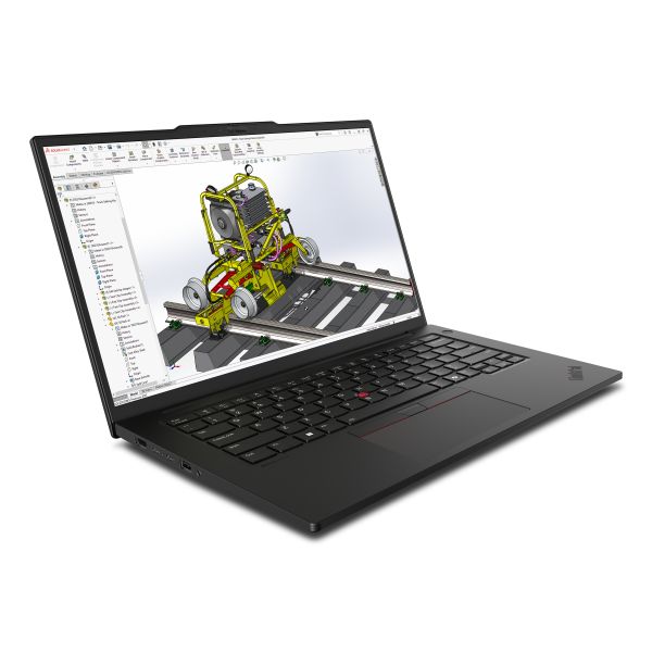 Lenovo ThinkPad P14s Gen 6 (Intel) Intel Core Ultra 7 265H Mobiel werkstation 36,8 cm (14.5") WQXGA 64 GB DDR5-SDRAM 1 TB SSD NVIDIA RTX PRO 1000 Blackwell Wi-Fi 7 (802.11be) Windows 11 Pro Engels Zwart (21QT000JMH)  Lenovo ThinkPad P14s Gen 6 (Intel) Intel Core Ultra 7 265H Mobiel werkstation 36,8 cm (14.5") WQXGA 64 GB DDR5-SDRAM 1 TB SSD NVIDIA RTX PRO 1000 Blackwell Wi-Fi 7 (802.11be) Windows 11 Pro Engels Zwart (21QT000JMH)