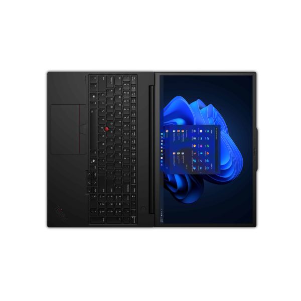 Lenovo ThinkPad P16s Gen 4 (Intel) Intel Core Ultra 7 265H Mobiel werkstation 40,6 cm (16") WUXGA 32 GB DDR5-SDRAM 1 TB SSD NVIDIA RTX PRO 1000 Blackwell Wi-Fi 7 (802.11be) Windows 11 Pro Engels Zwart (21QV0010MH)
